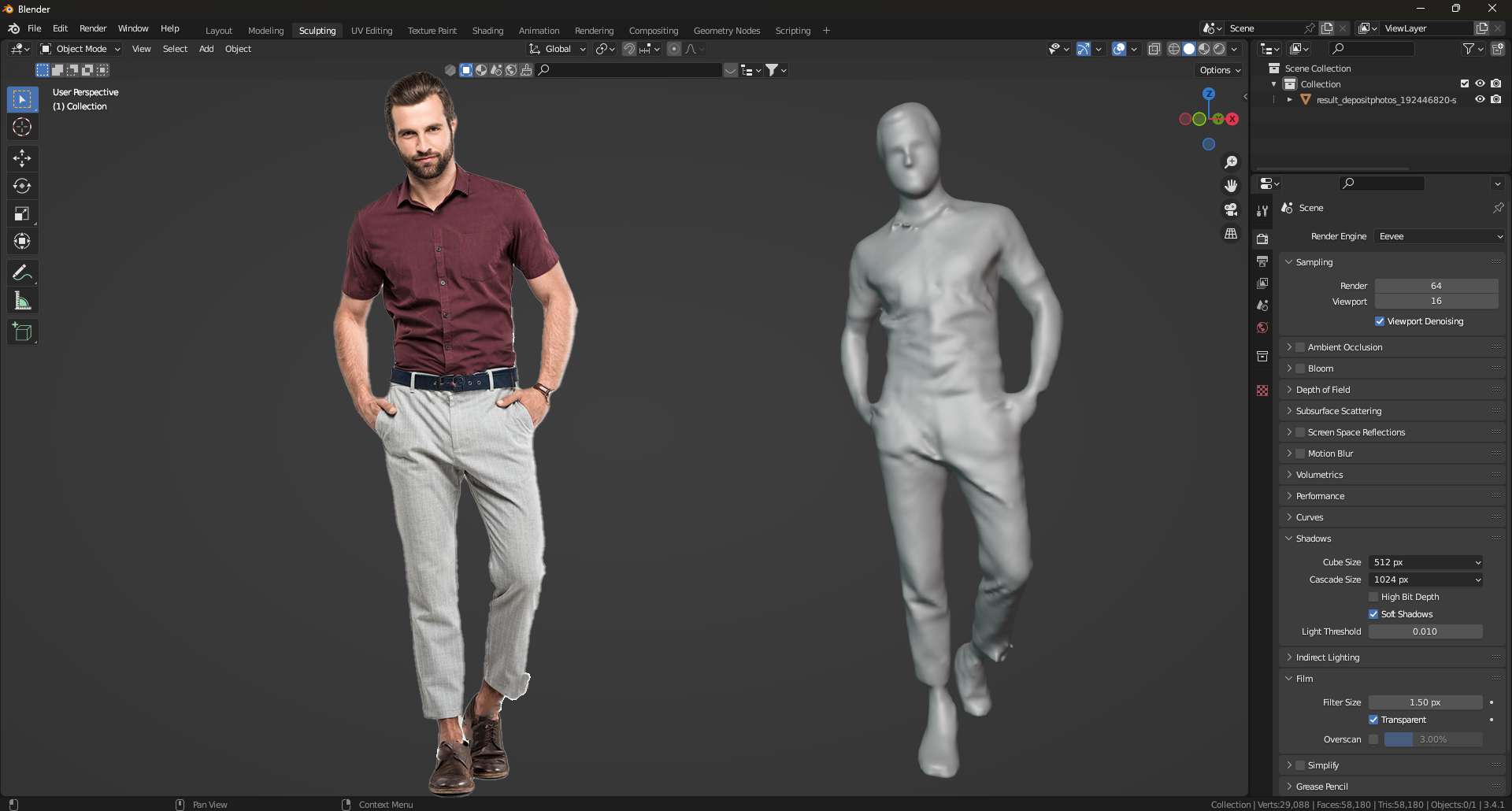 blender person modeling