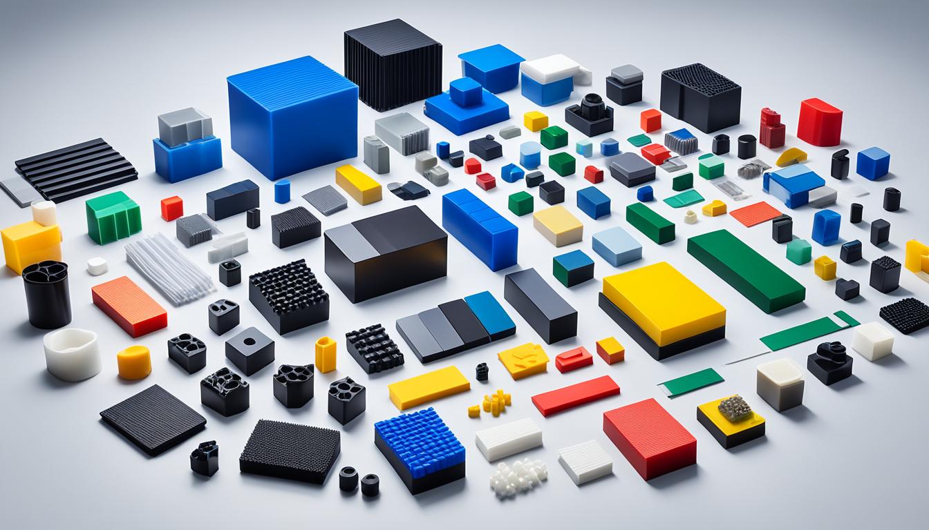 different 3d printing materials