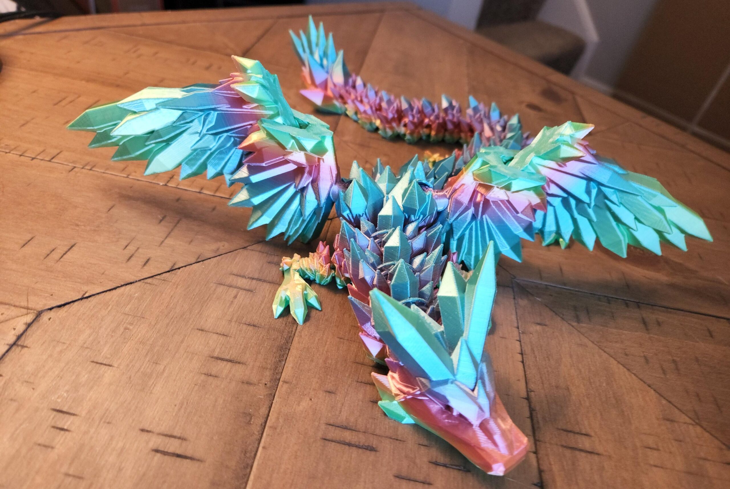powerful 3d-printed dragon powerful 3d-printed dragon
