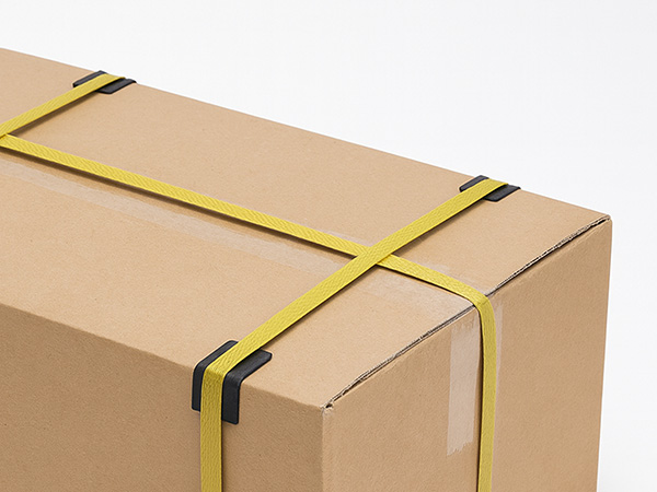 Polymer strapping (for cardboard boxes)