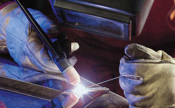tig welding operation