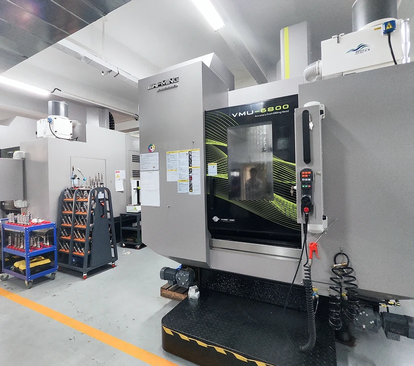 Our Five-Axis Machining Shop