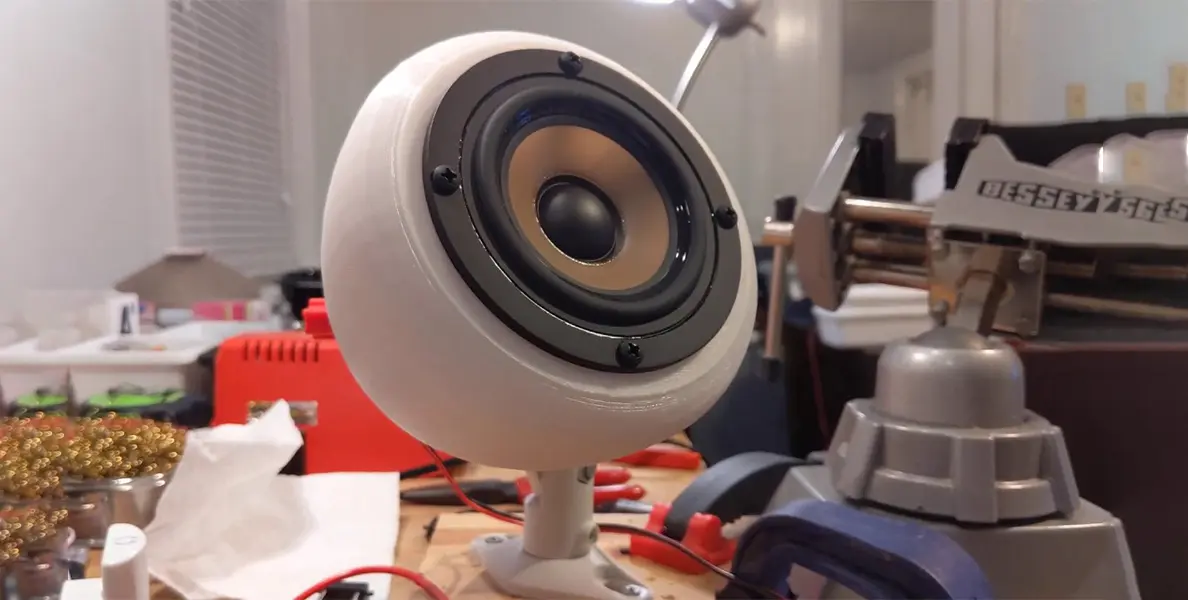 3D printed speakers