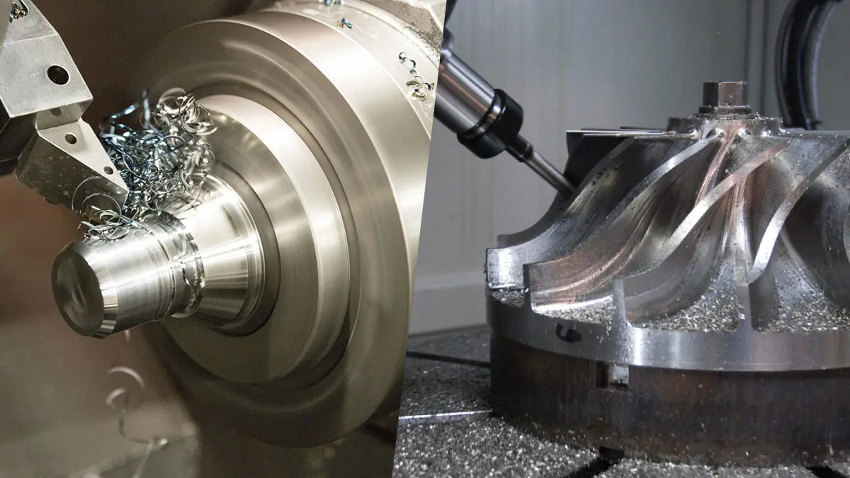 What Is The Difference Between Cnc Milling And Cnc Turning