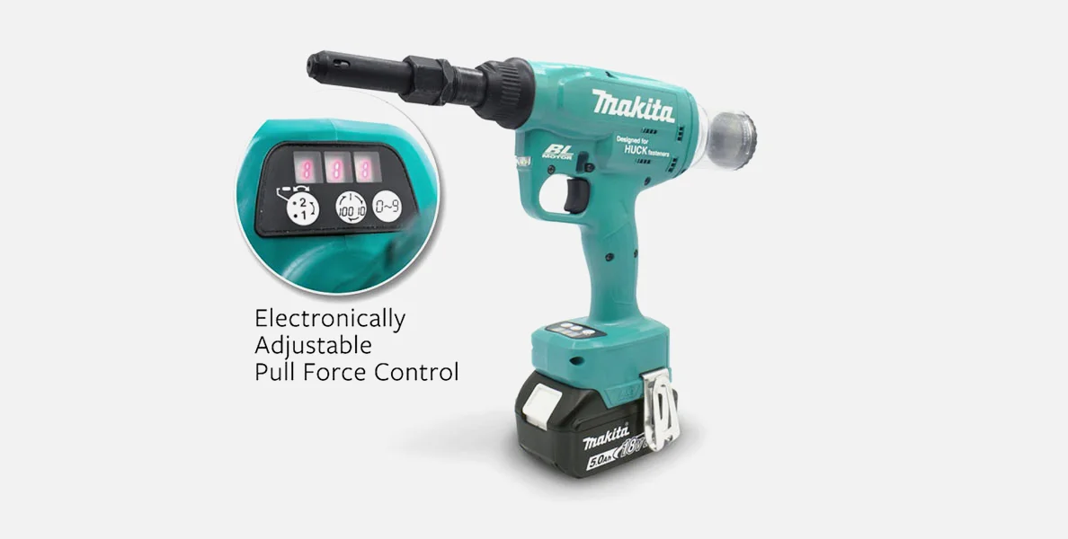 XMAKE - battery powered rivet gun